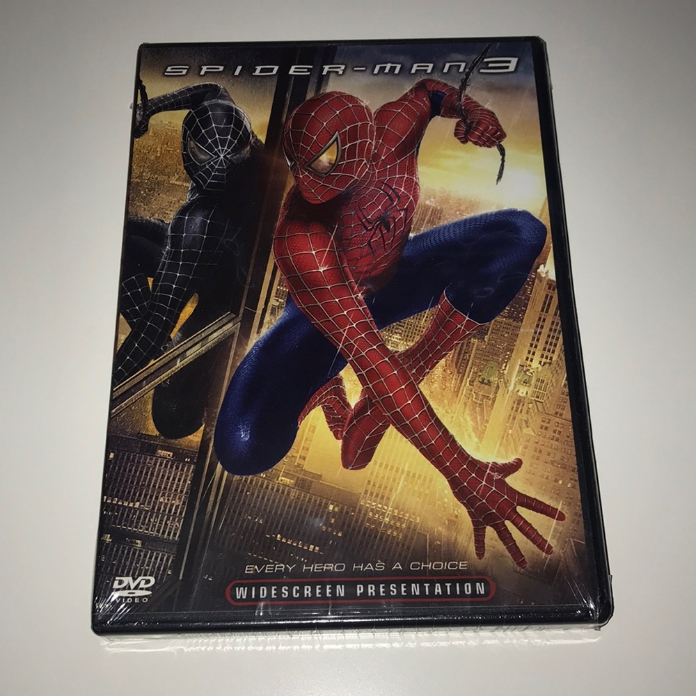 🎀 Spider-man 3 Marvel Movie DVD NEW AUTH 🎀